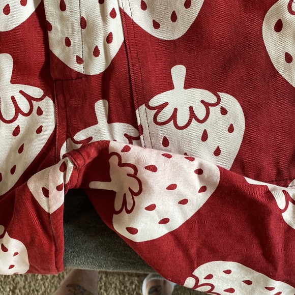 BigBud Press strawberry jumpsuit size small - Picture 3 of 3